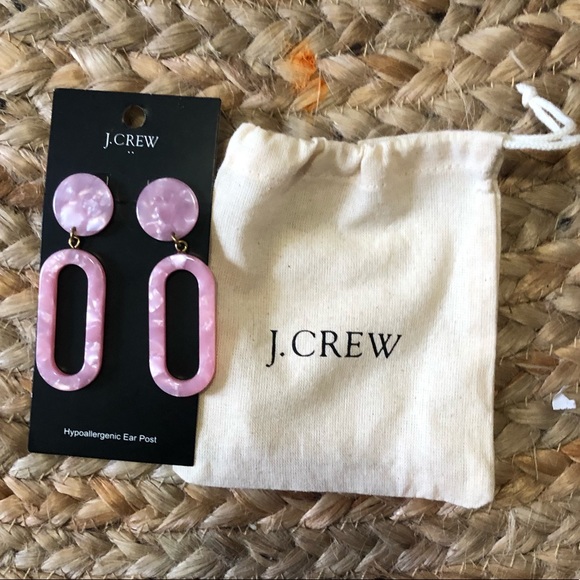 J. Crew Jewelry - NWT J.Crew Pink Earrings